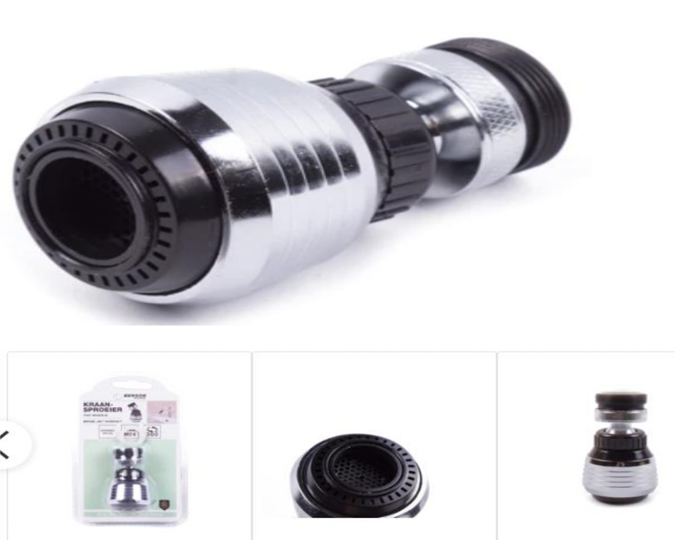 Buse de robinet en métal allemand